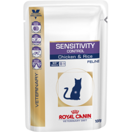 Royal Canin Sensitivity Control (курица, пауч)- Диета для кошек при пищевой аллергии/ непереносимости 